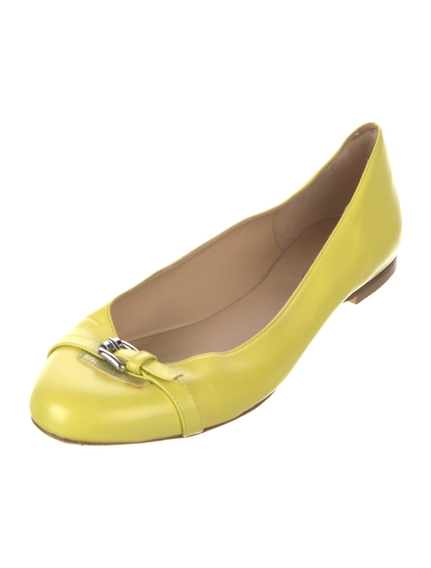 Longchamp Leather Ballet Flats