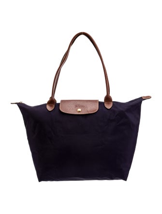 Longchamp Nylon Top Handle Bag