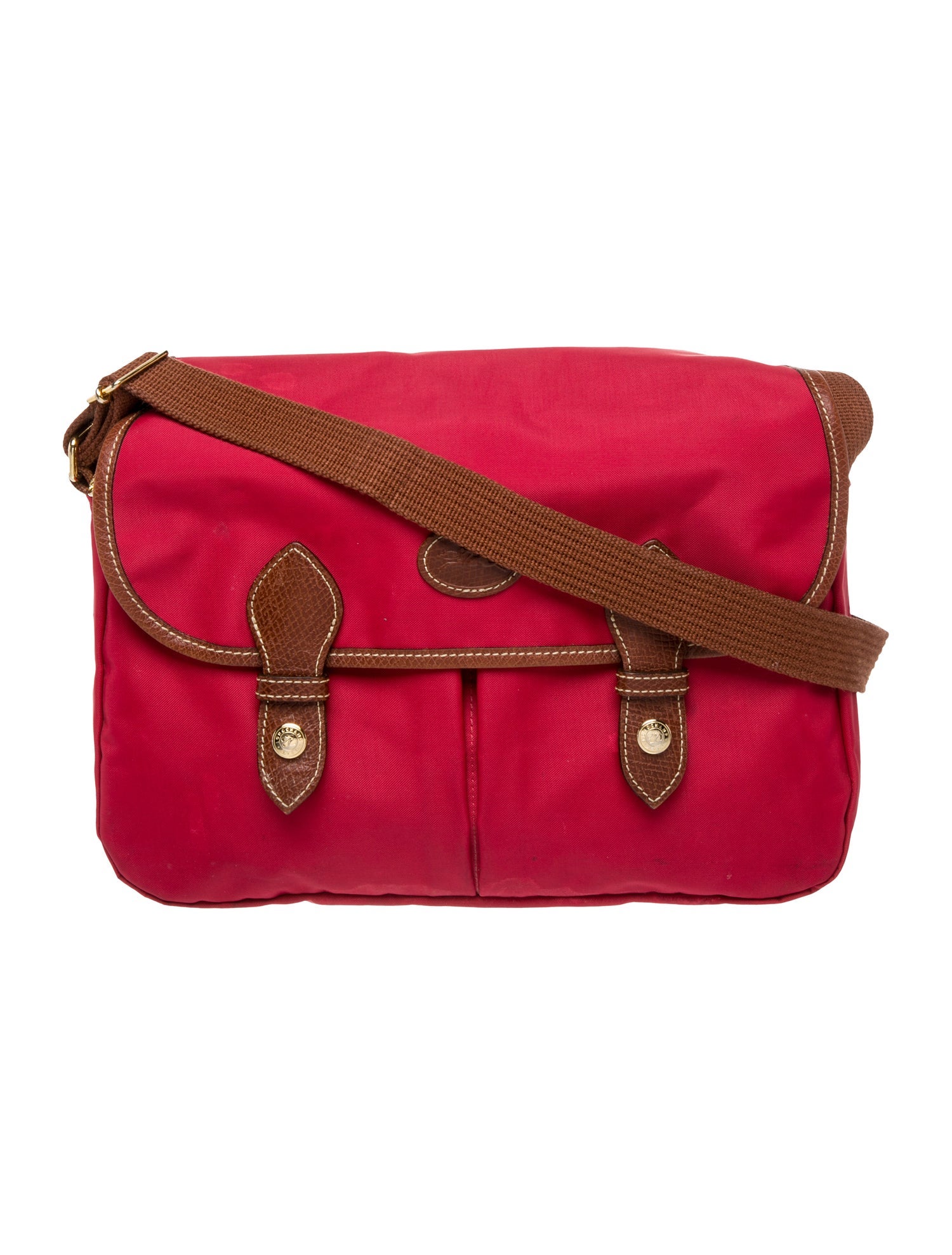 Longchamp Nylon Messenger Bag