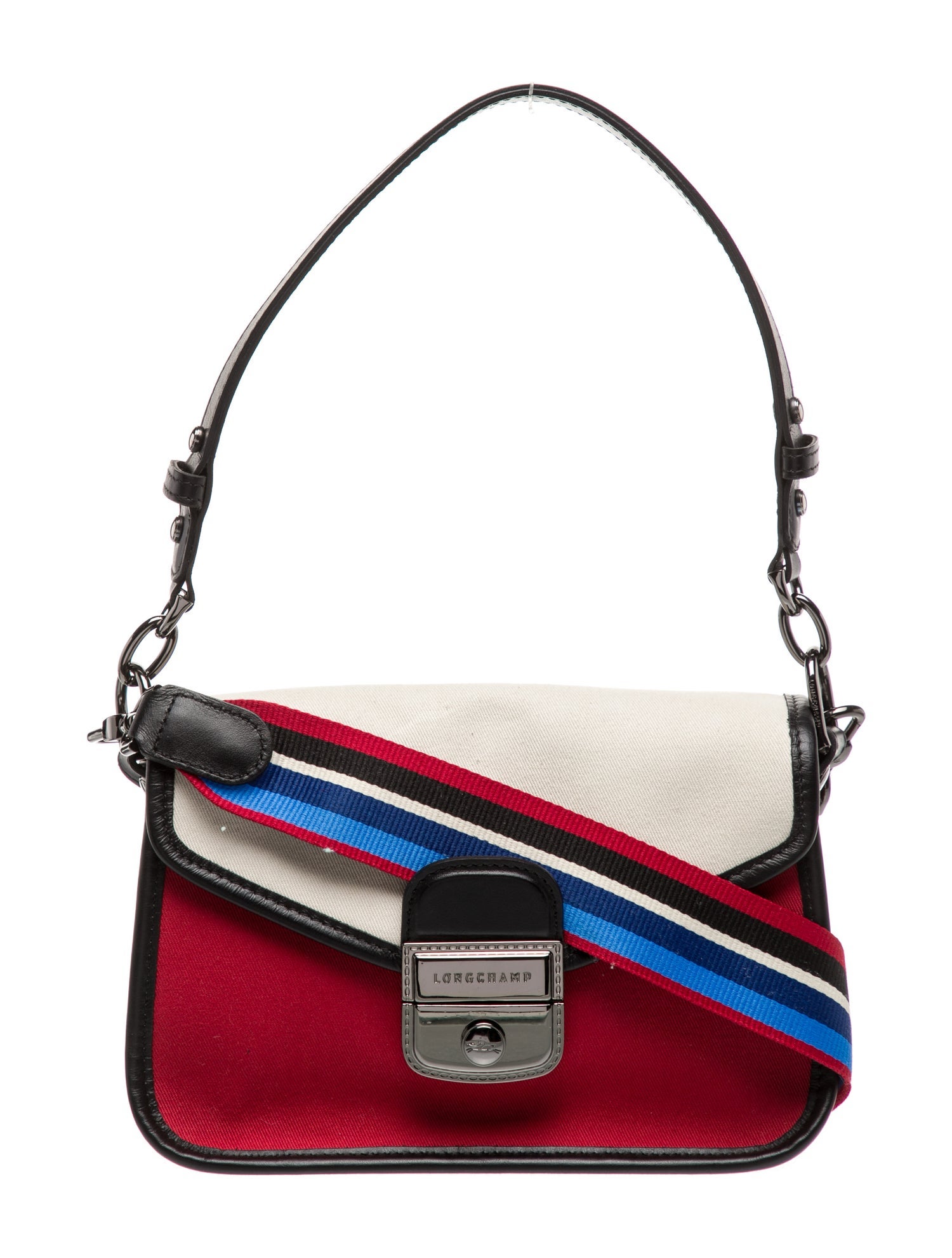 Longchamp Canvas Shoulder Bag
