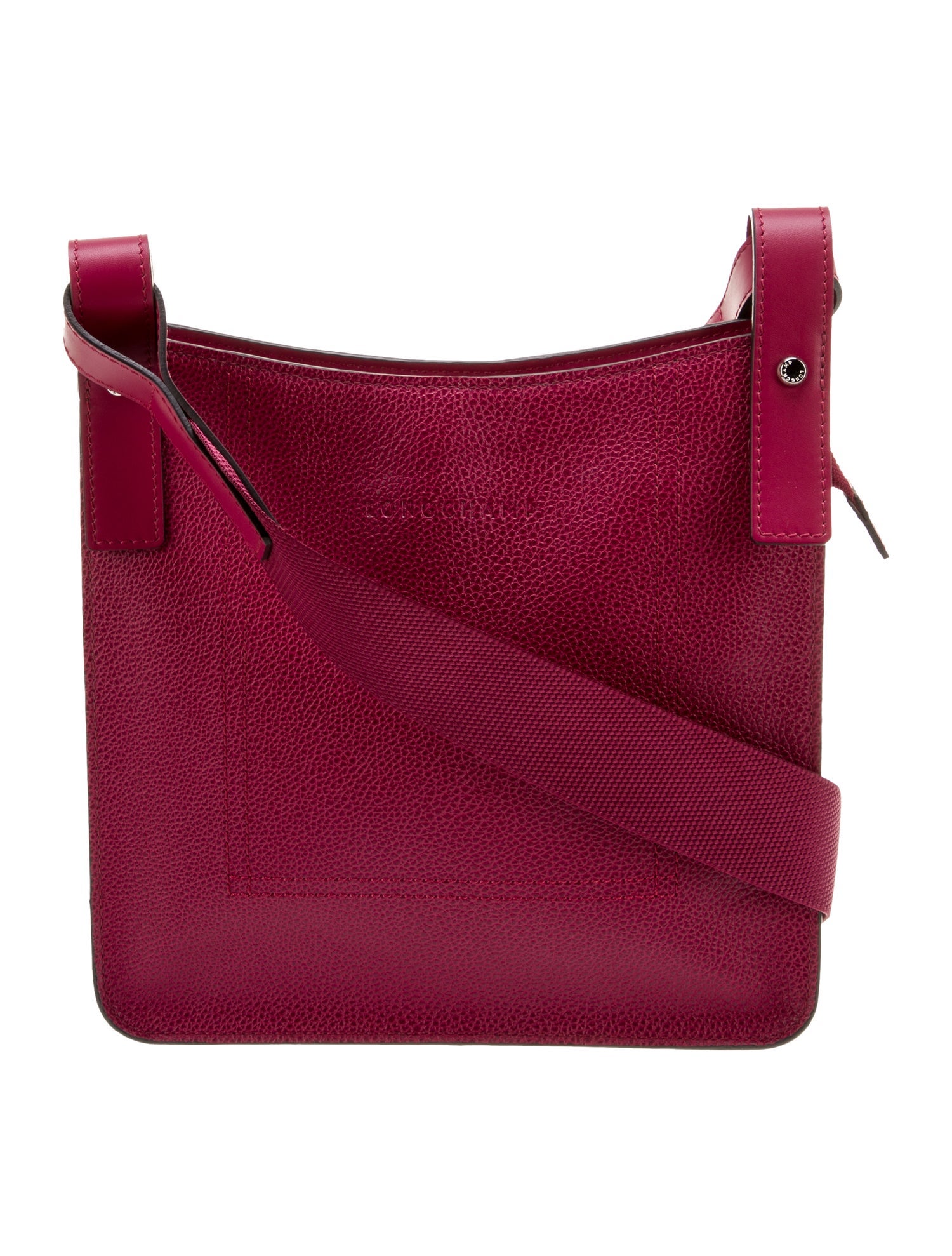 Longchamp Leather Messenger Bag w/ Tags