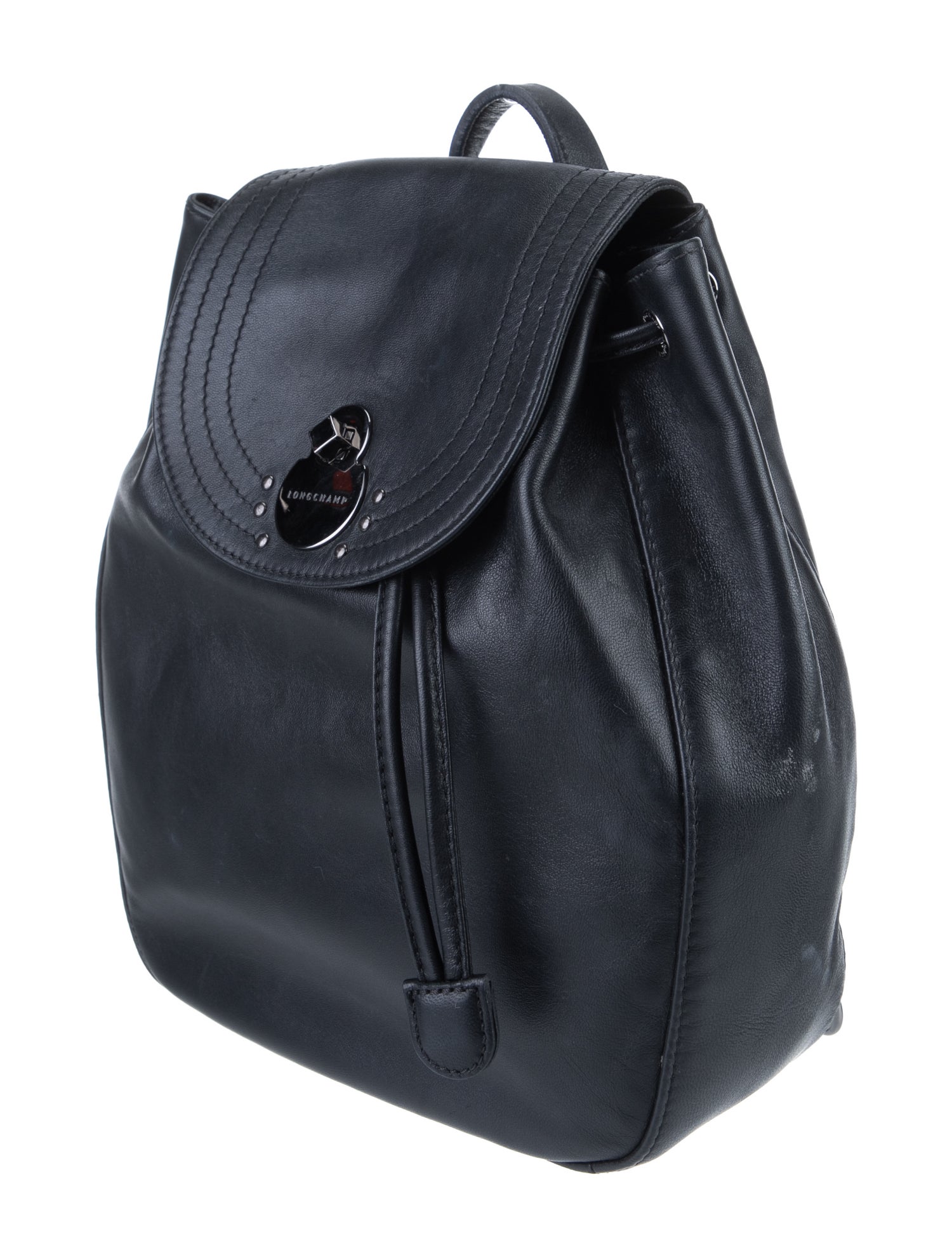 Longchamp Leather Backpack