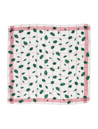 Longchamp Silk Printed Scarf