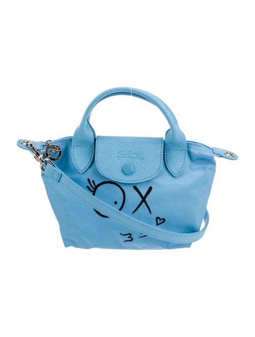 Longchamp Nylon Top Handle Bag