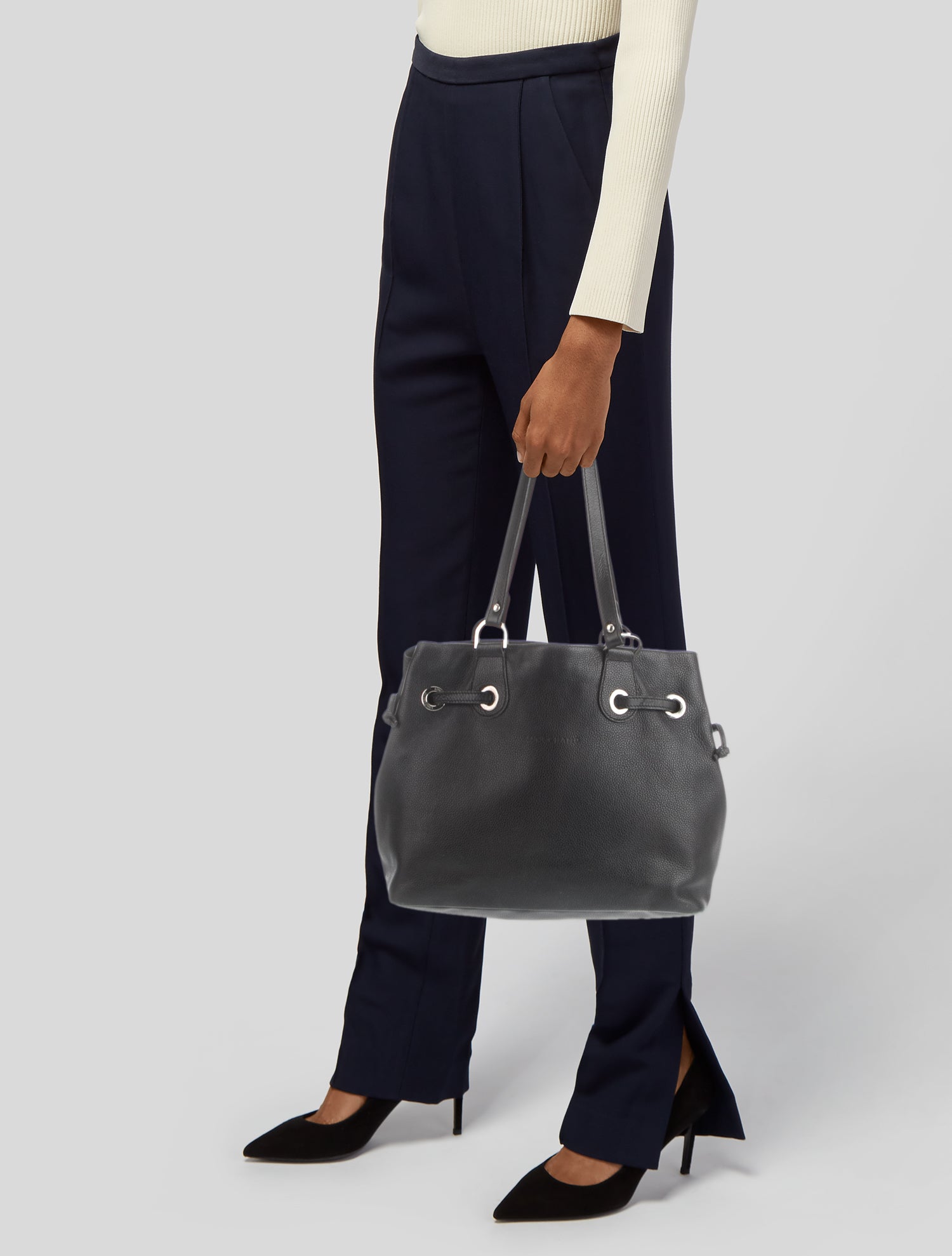 Longchamp Leather Shoulder Bag