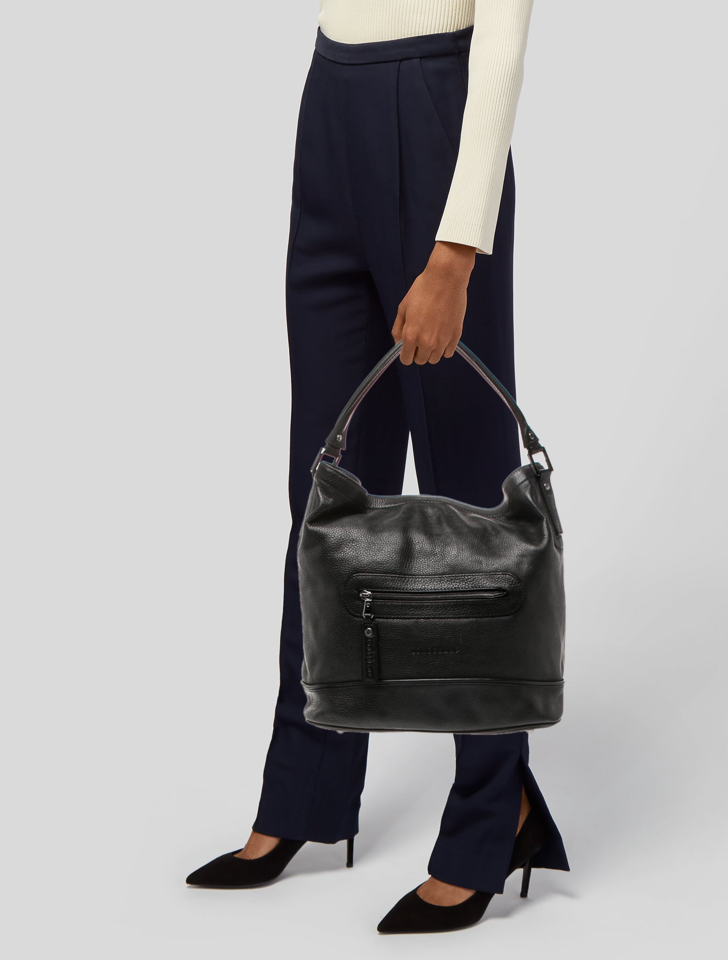 Longchamp Leather Shoulder Bag