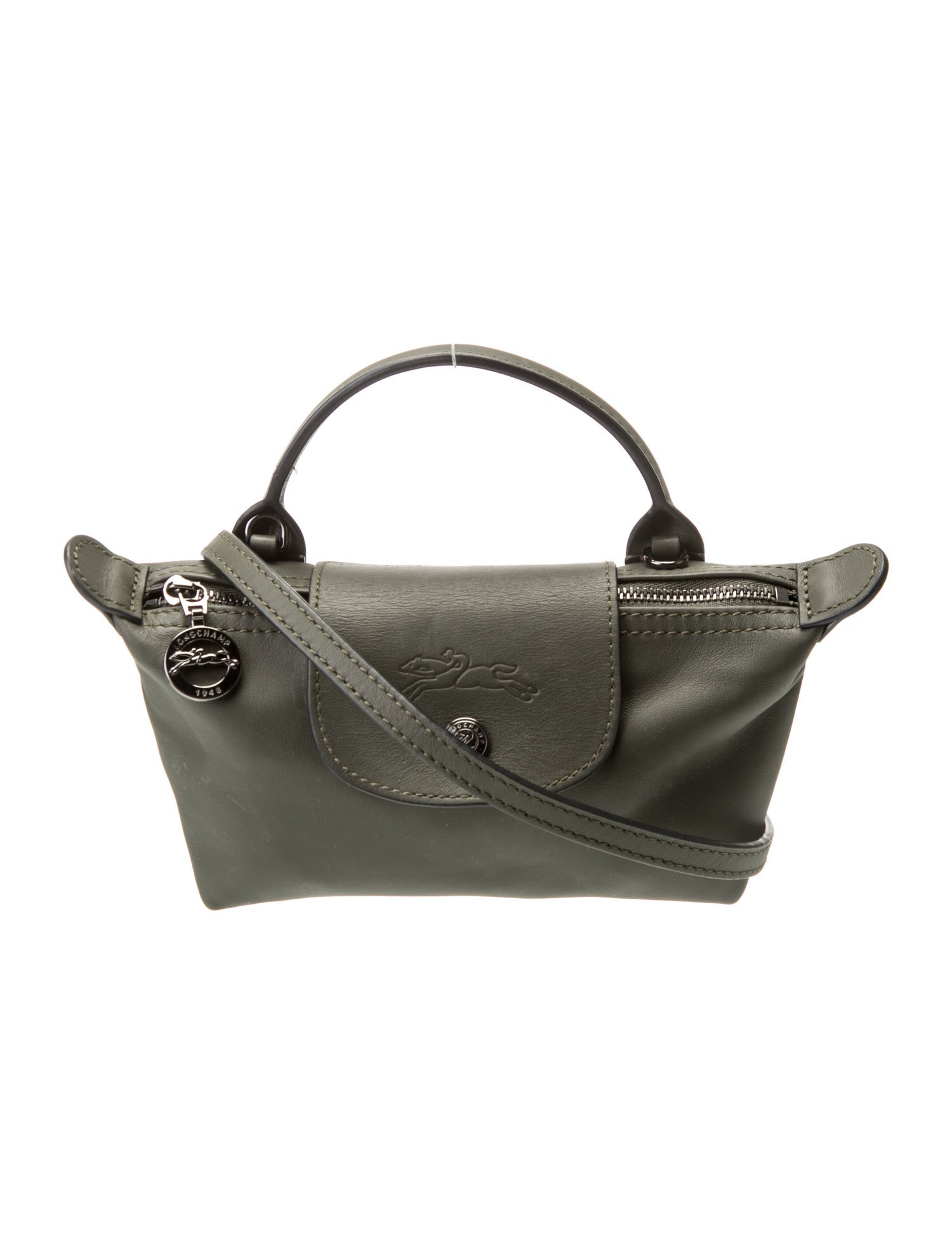 Longchamp Leather Shoulder Bag