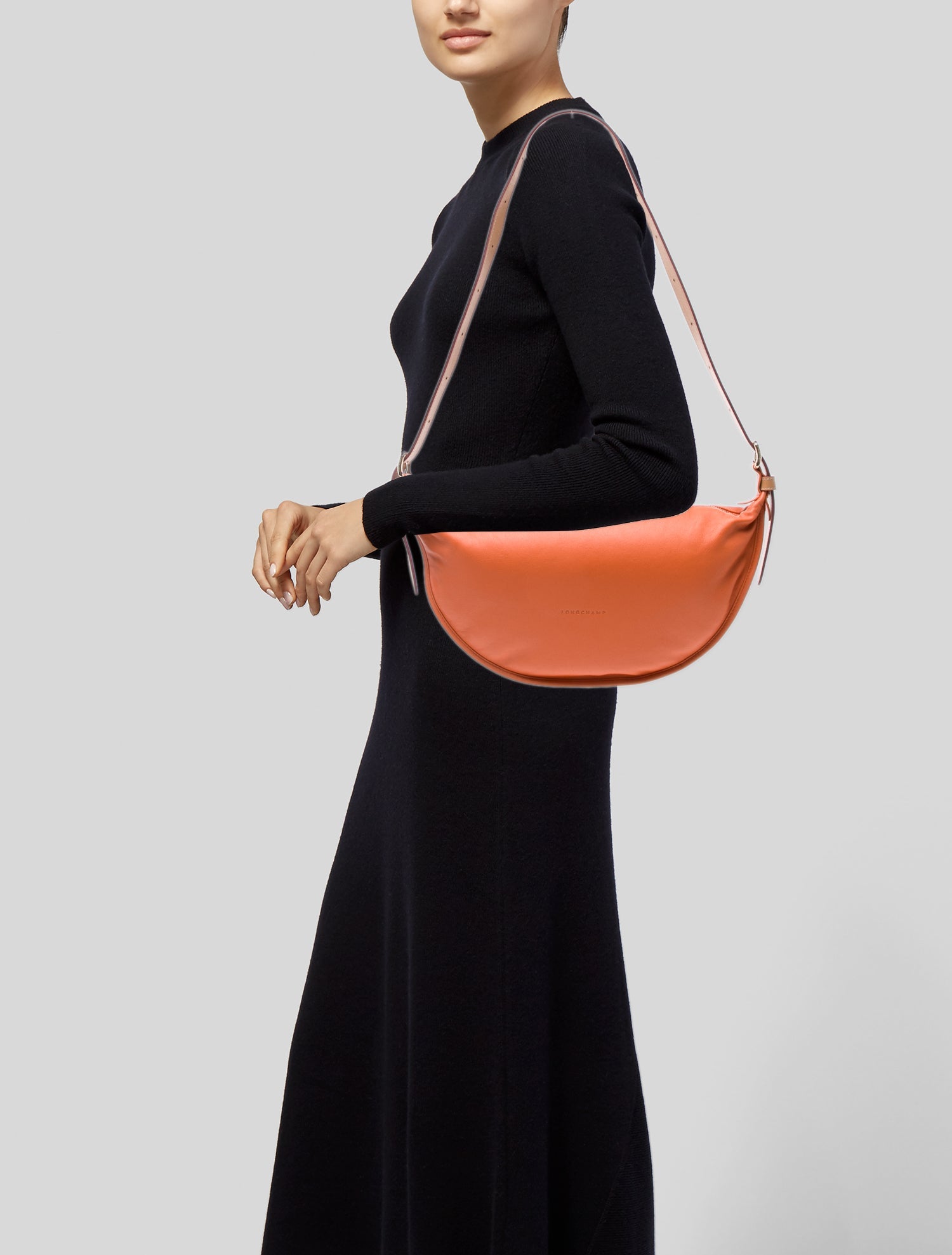 Longchamp Leather Shoulder Bag