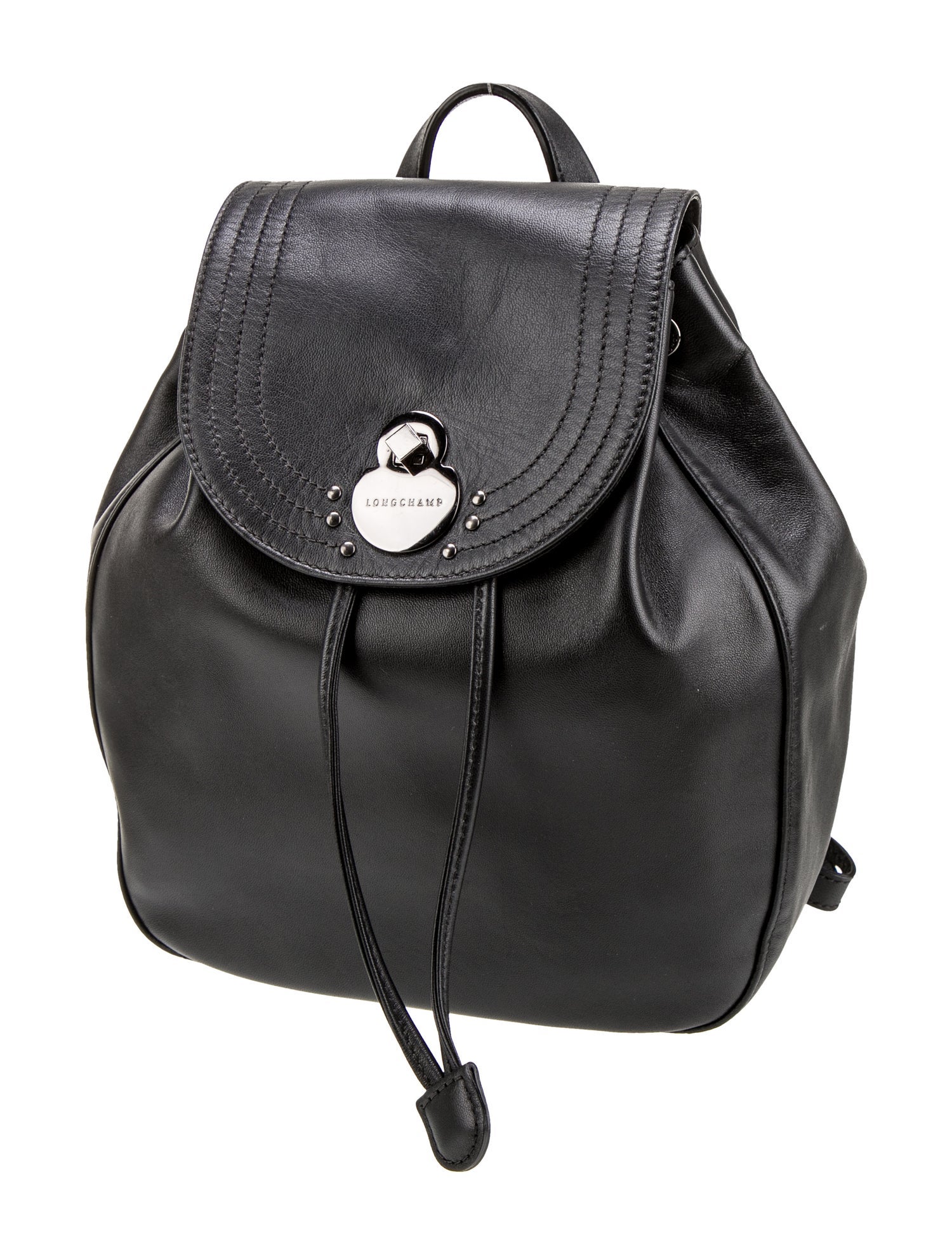 Longchamp Leather Backpack