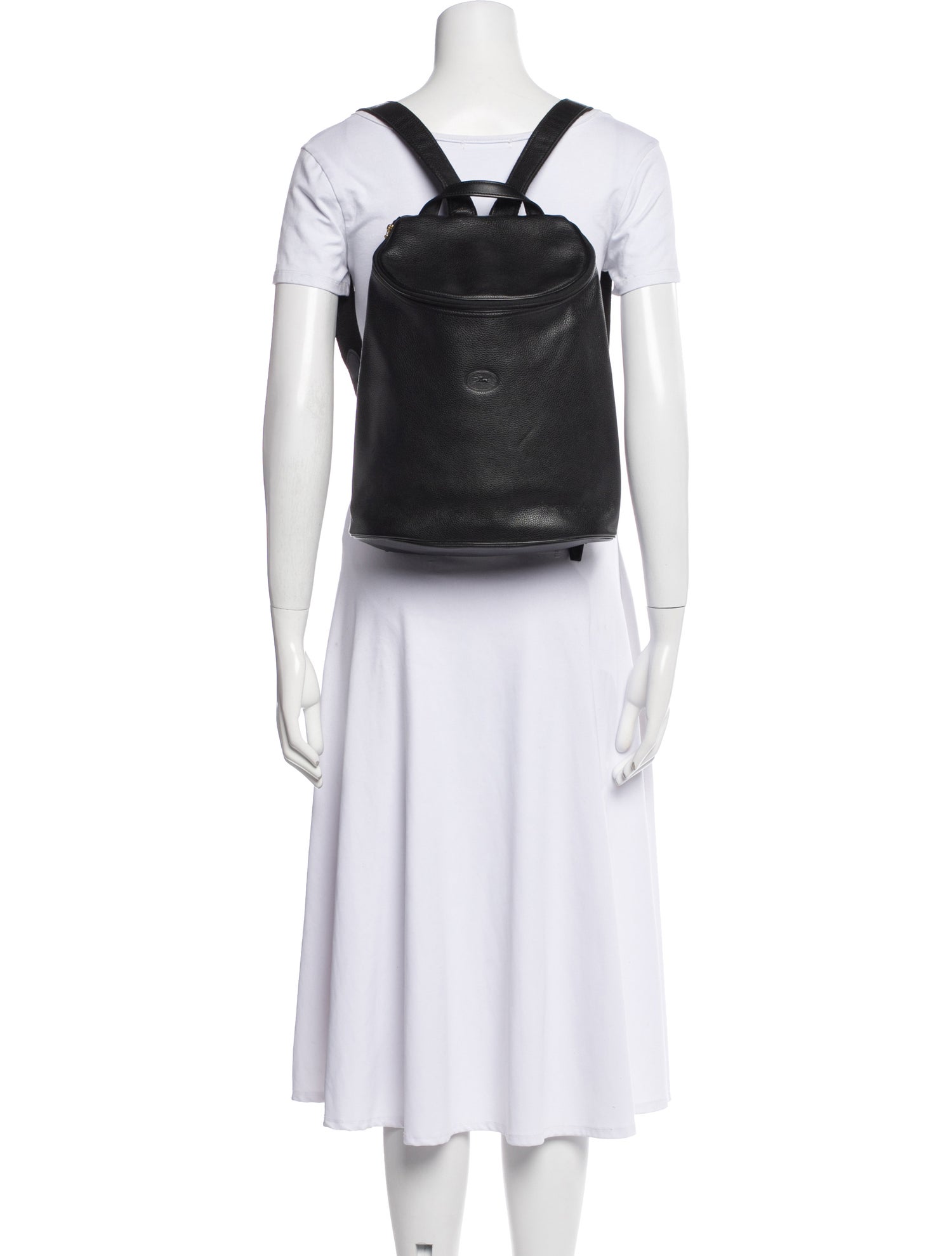 Longchamp Leather Backpack