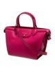 Longchamp Leather Top Handle Bag