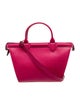 Longchamp Leather Top Handle Bag