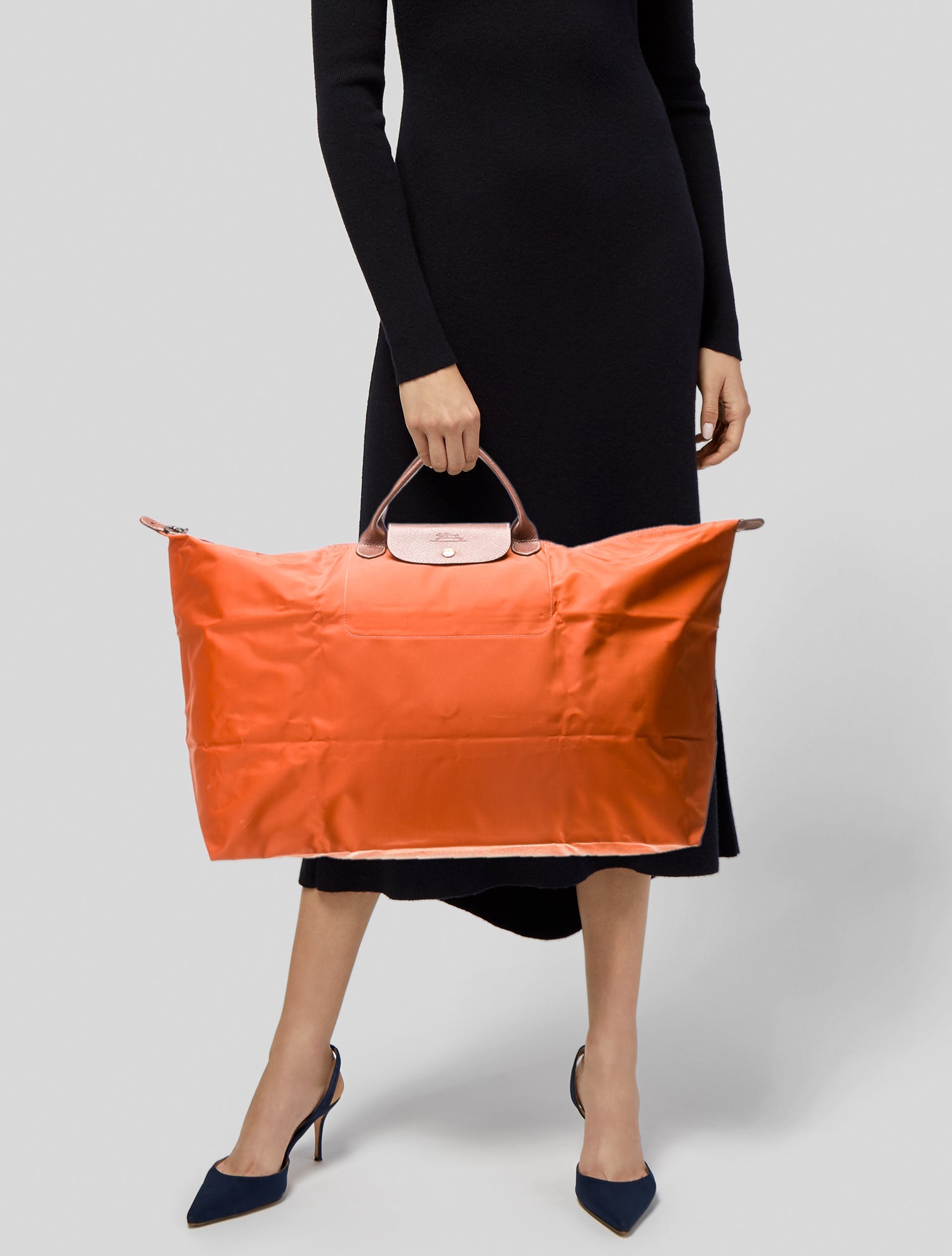 Longchamp Nylon Weekender Bag