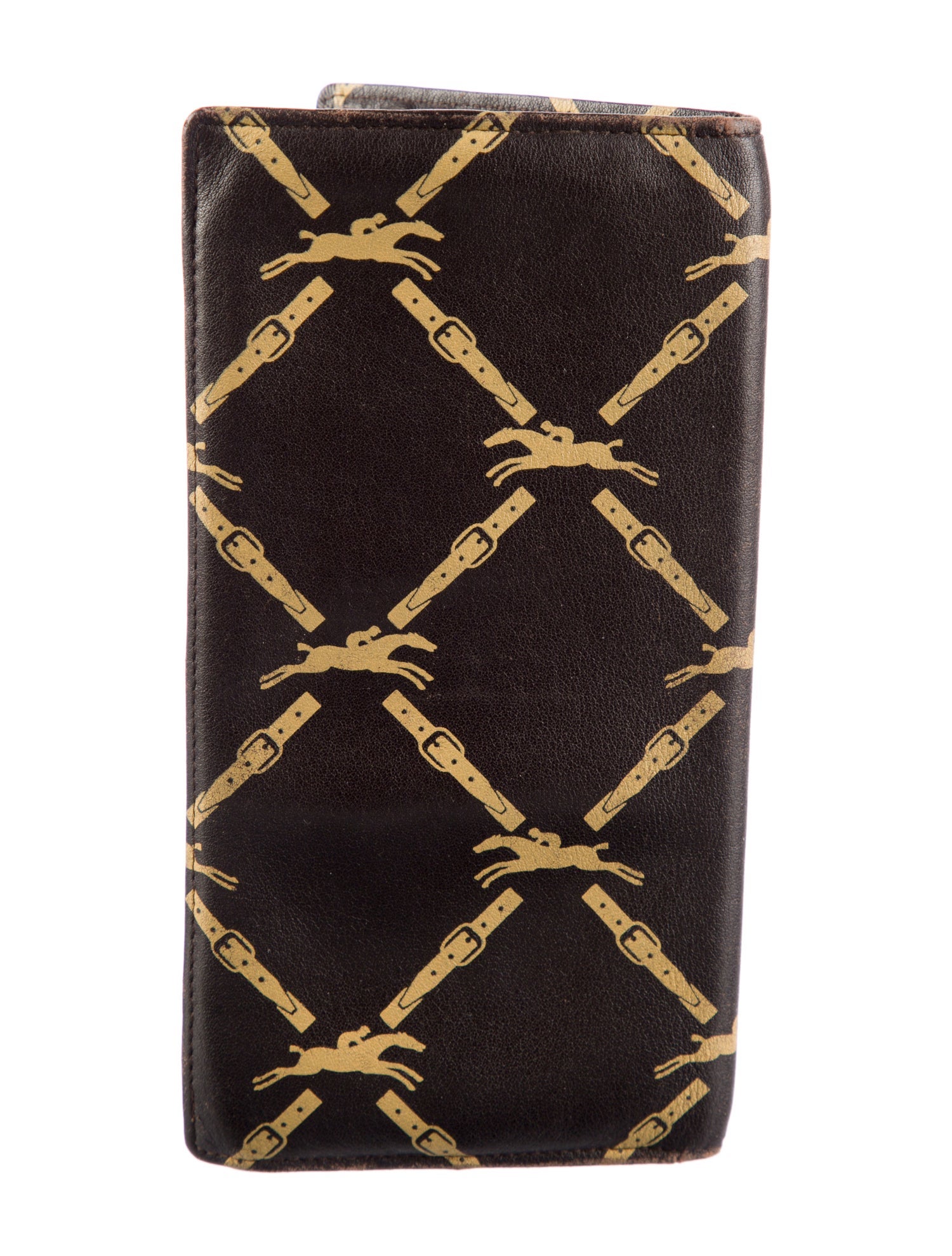 Longchamp Vintage Leather Bifold Wallet