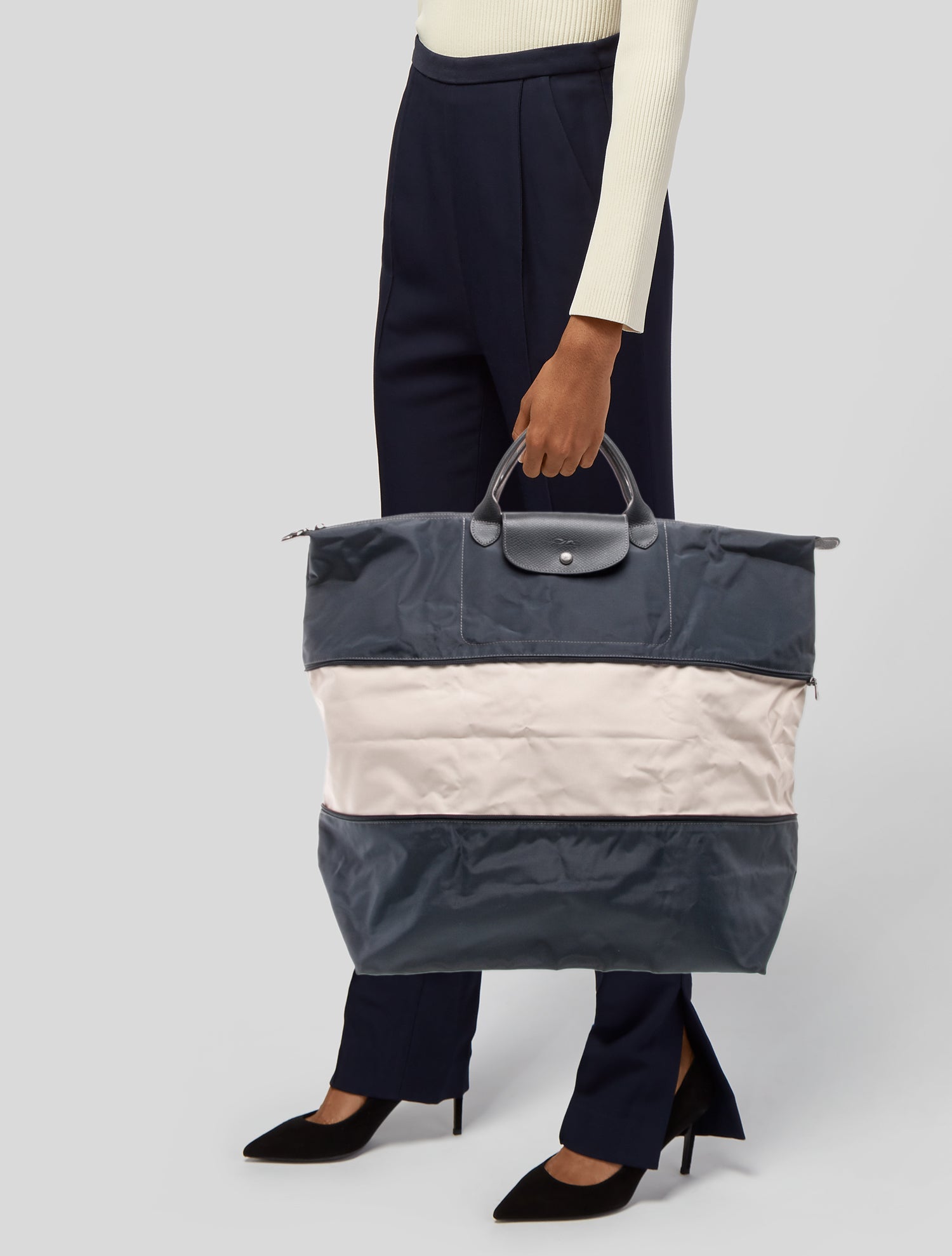 Longchamp Nylon Weekender Bag