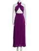 Longchamp Halterneck Long Dress