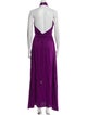 Longchamp Halterneck Long Dress