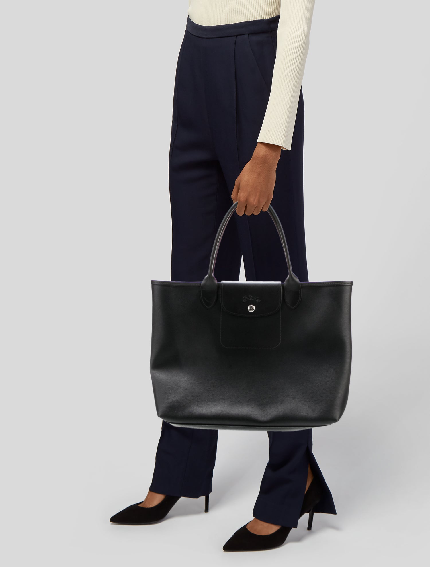 Longchamp Leather Tote