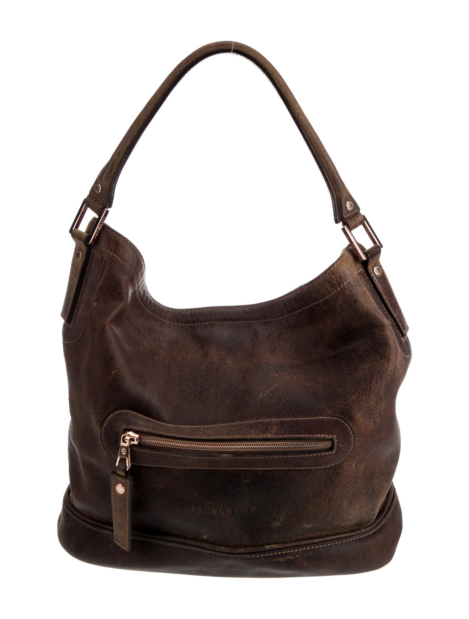 Longchamp Leather Hobo