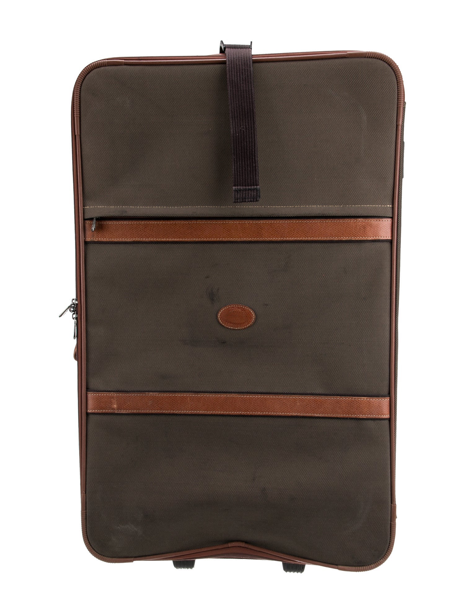 Longchamp Canvas Suitcase Vintage