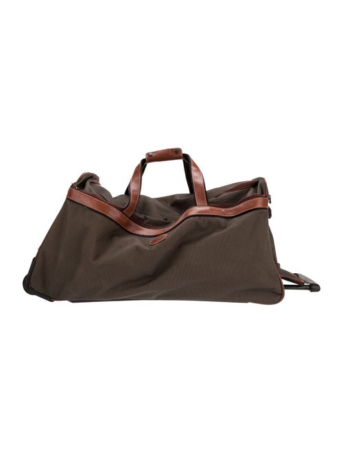 Longchamp Canvas Weekender Bag