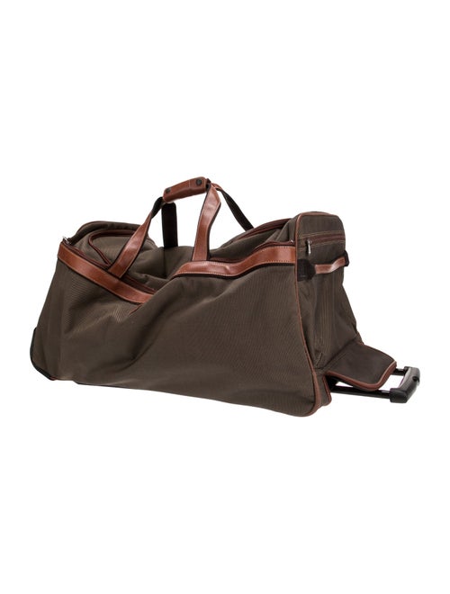 Longchamp Canvas Weekender Bag