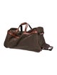 Longchamp Canvas Weekender Bag