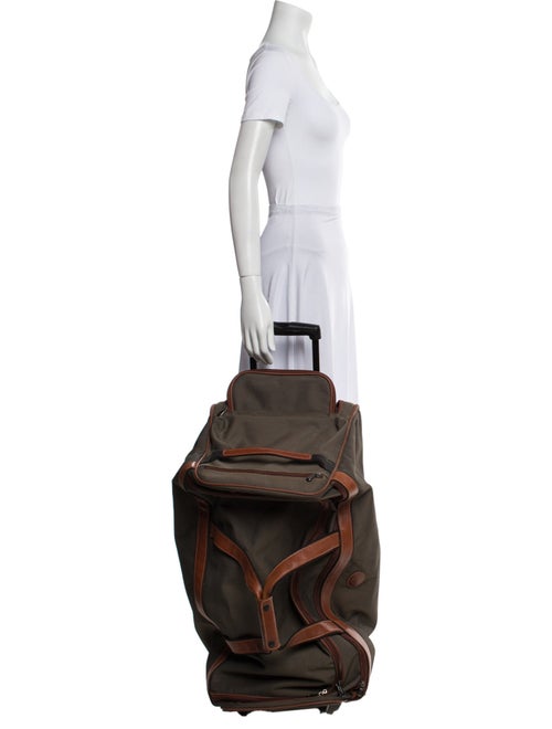 Longchamp Canvas Weekender Bag