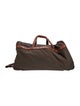 Longchamp Canvas Weekender Bag