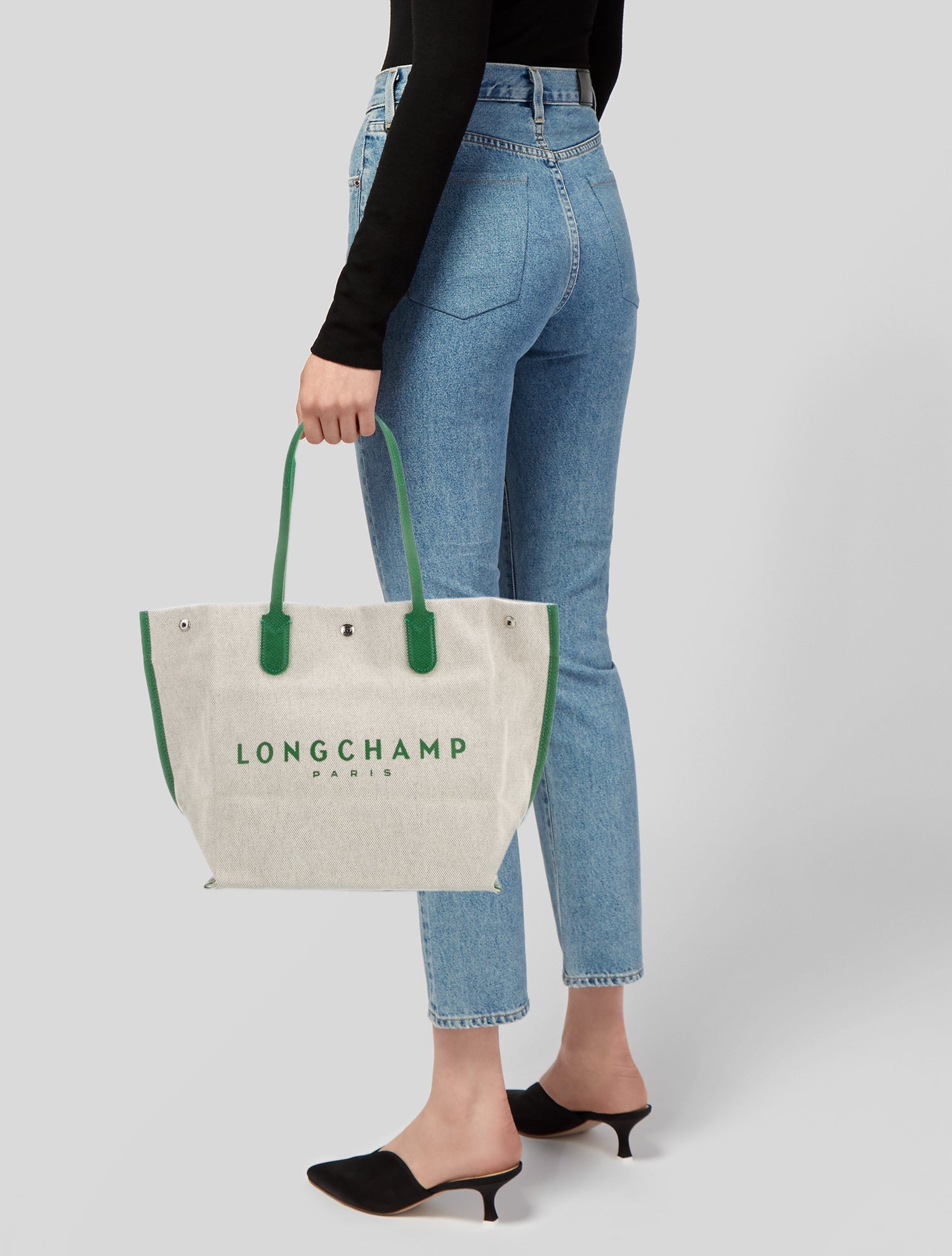 Longchamp Canvas Tote