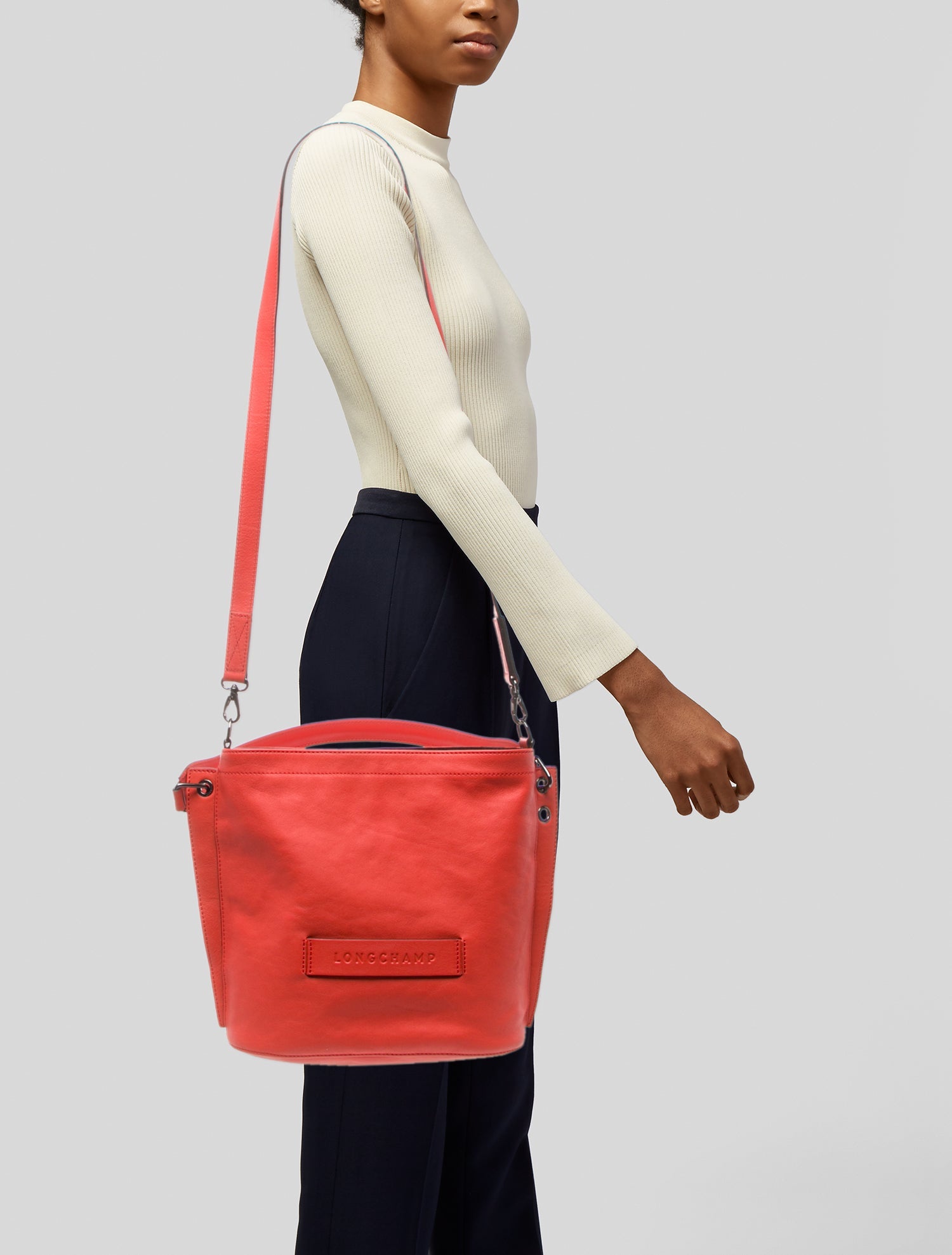 Longchamp Leather Shoulder Bag