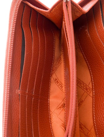 Longchamp Leather Continental Wallet