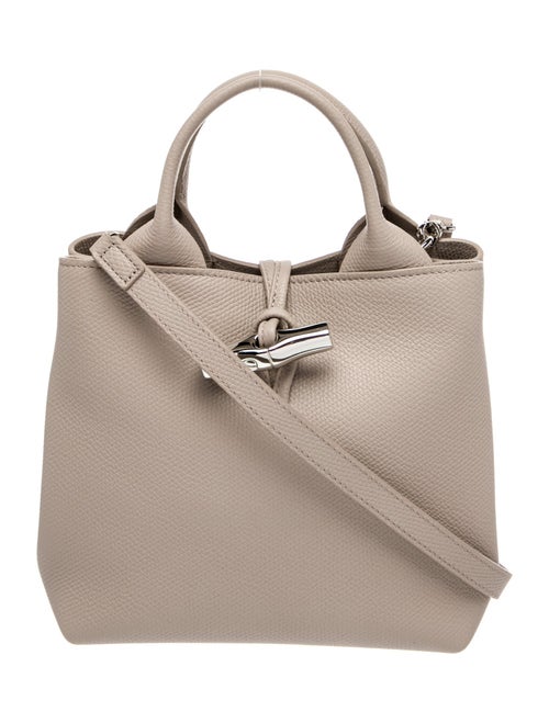 Longchamp Leather Top Handle Bag