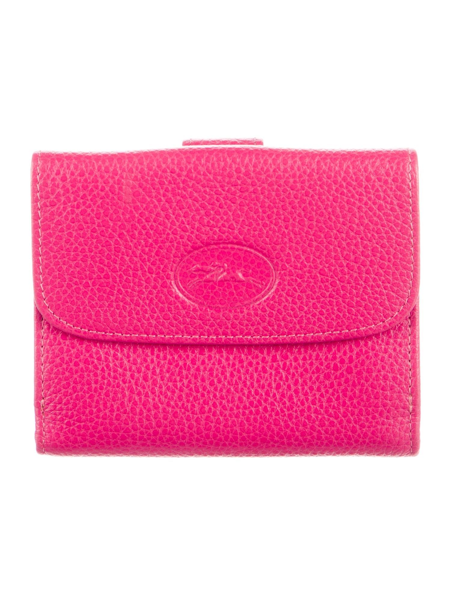 Longchamp Leather Compact Wallet