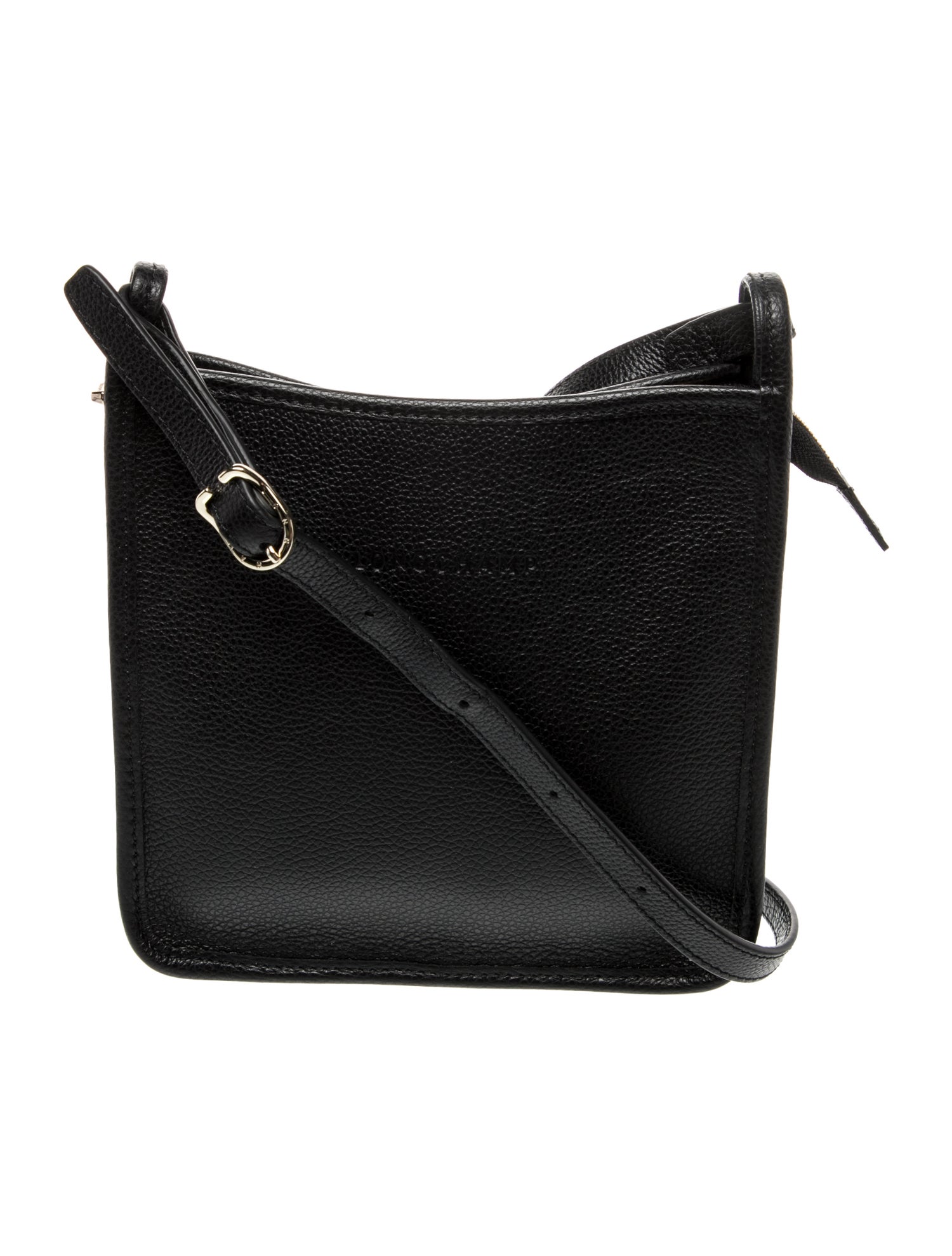 Longchamp Leather Messenger Bag