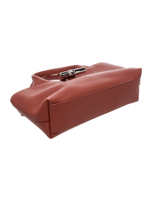 Longchamp Leather Top Handle Bag