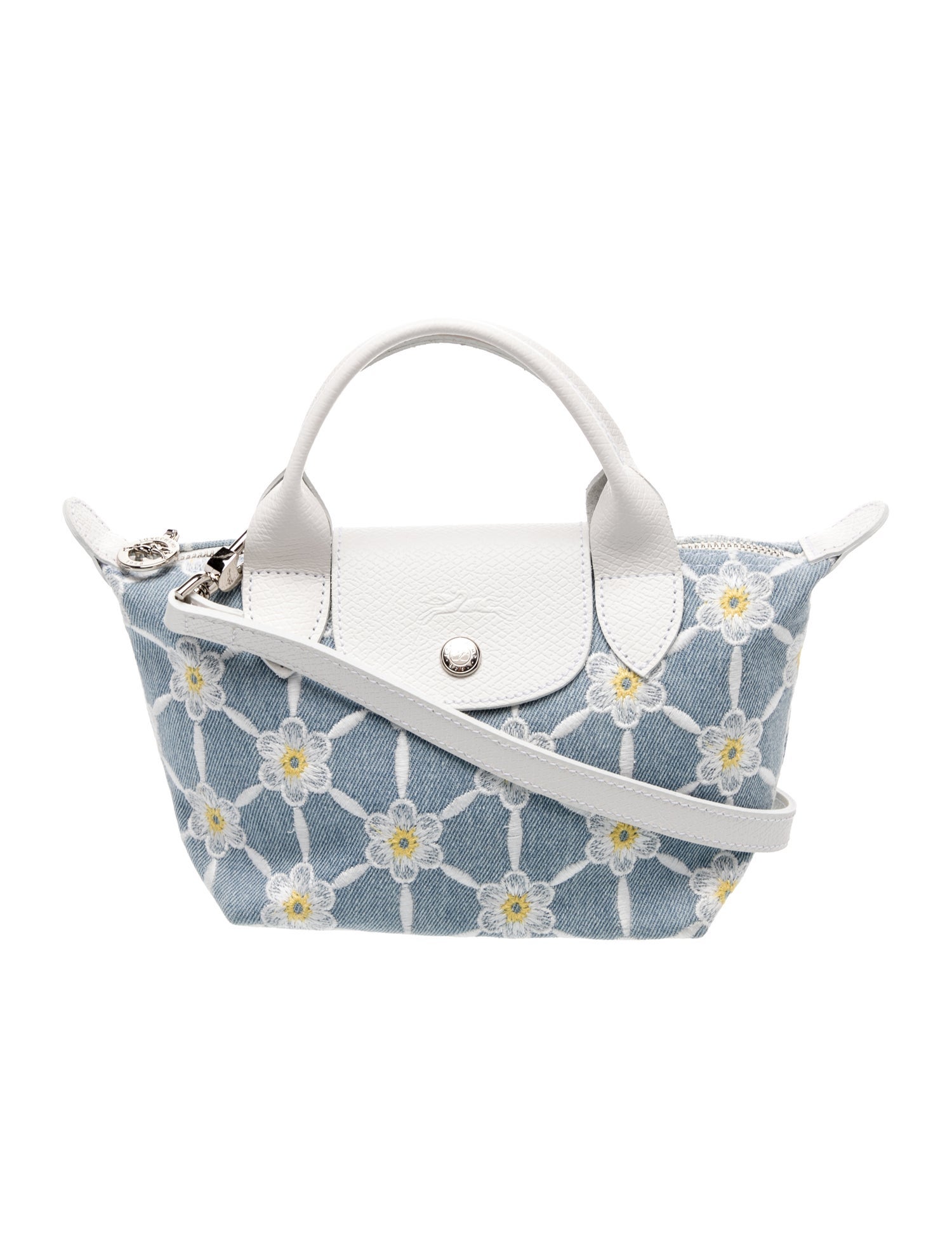 Longchamp Denim Shoulder Bag