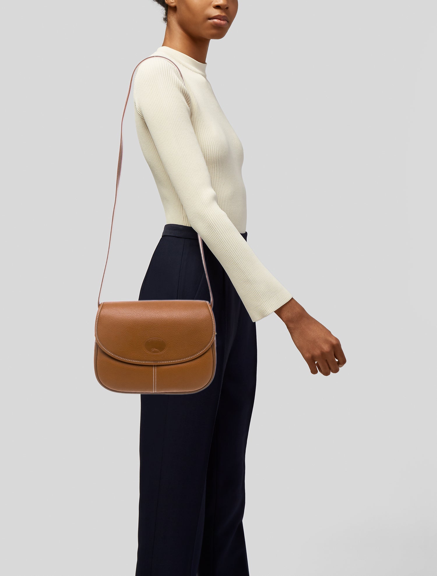 Longchamp Leather Crossbody Bag