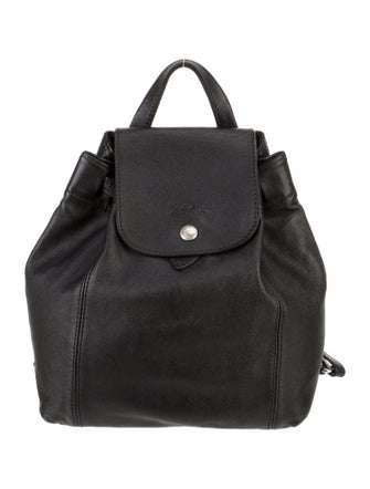 Longchamp Leather Backpack