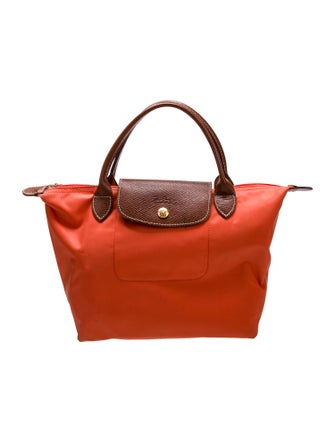 Longchamp Nylon Top Handle Bag