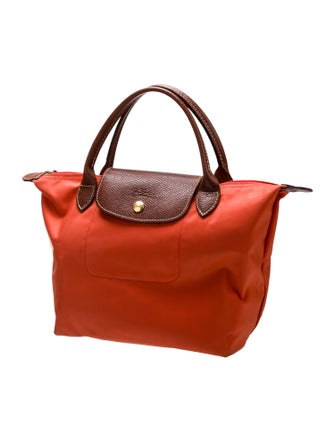 Longchamp Nylon Top Handle Bag
