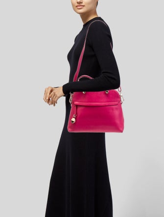 Furla Leather Top Handle Bag