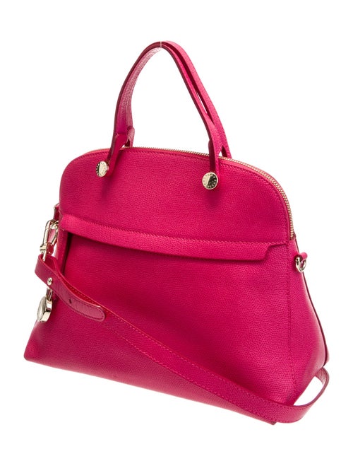 Furla Leather Top Handle Bag
