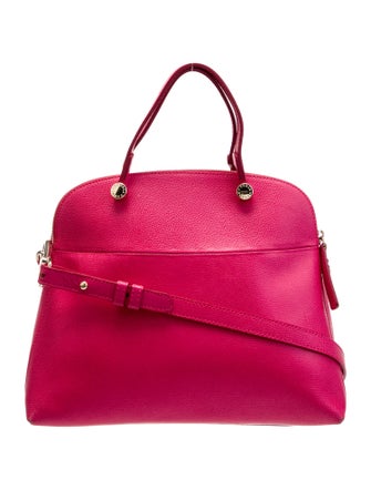 Furla Leather Top Handle Bag