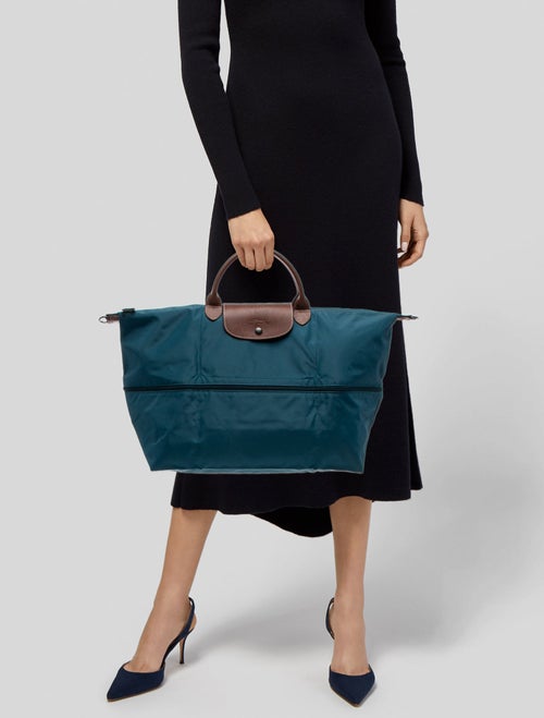 Longchamp Nylon Weekender Bag