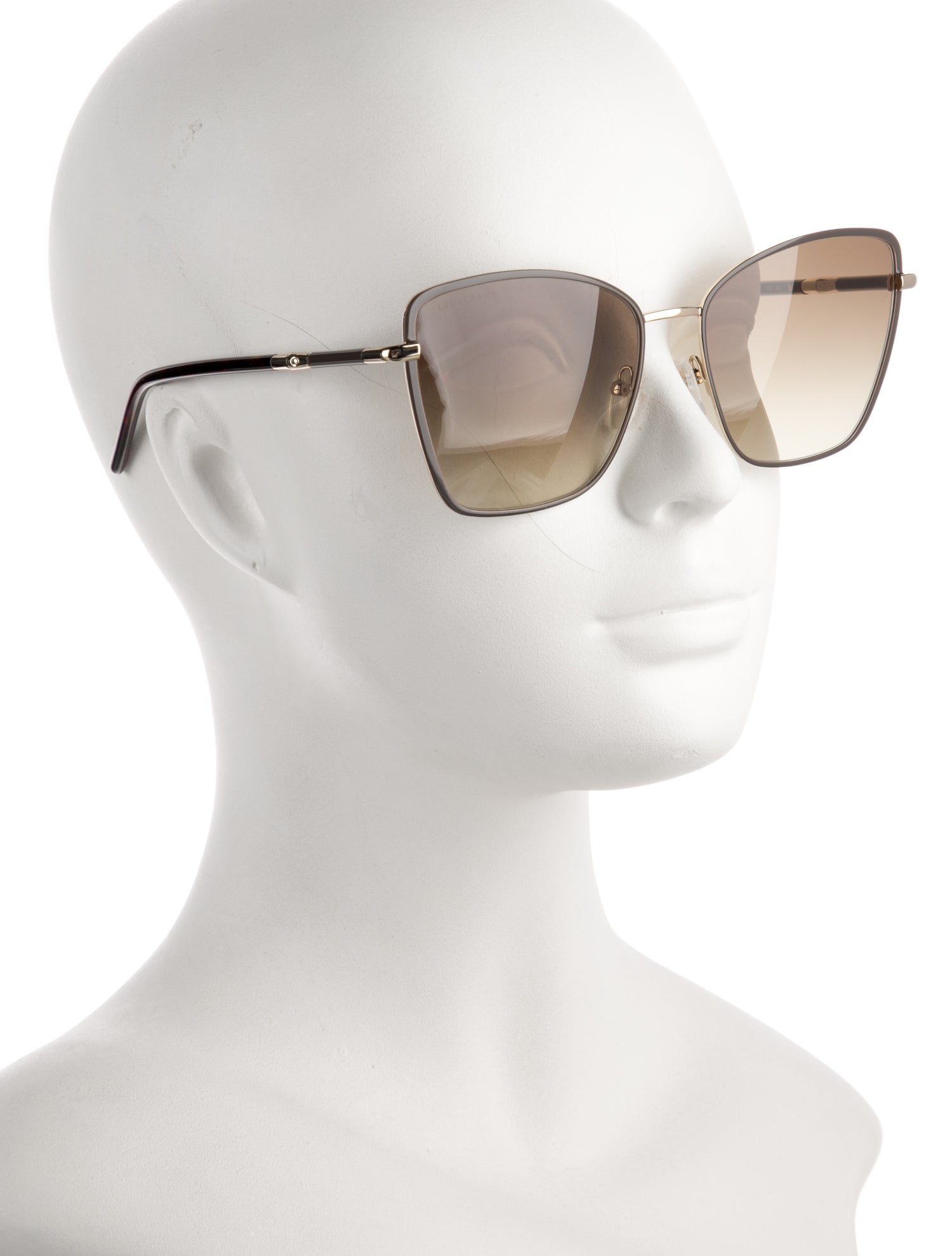 Longchamp Oversize Gradient Sunglasses