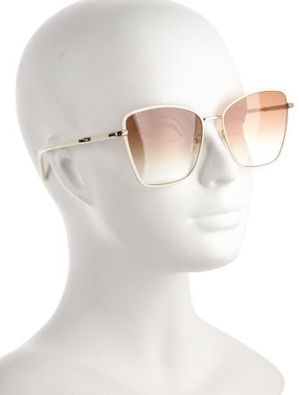 Longchamp Oversize Gradient Sunglasses