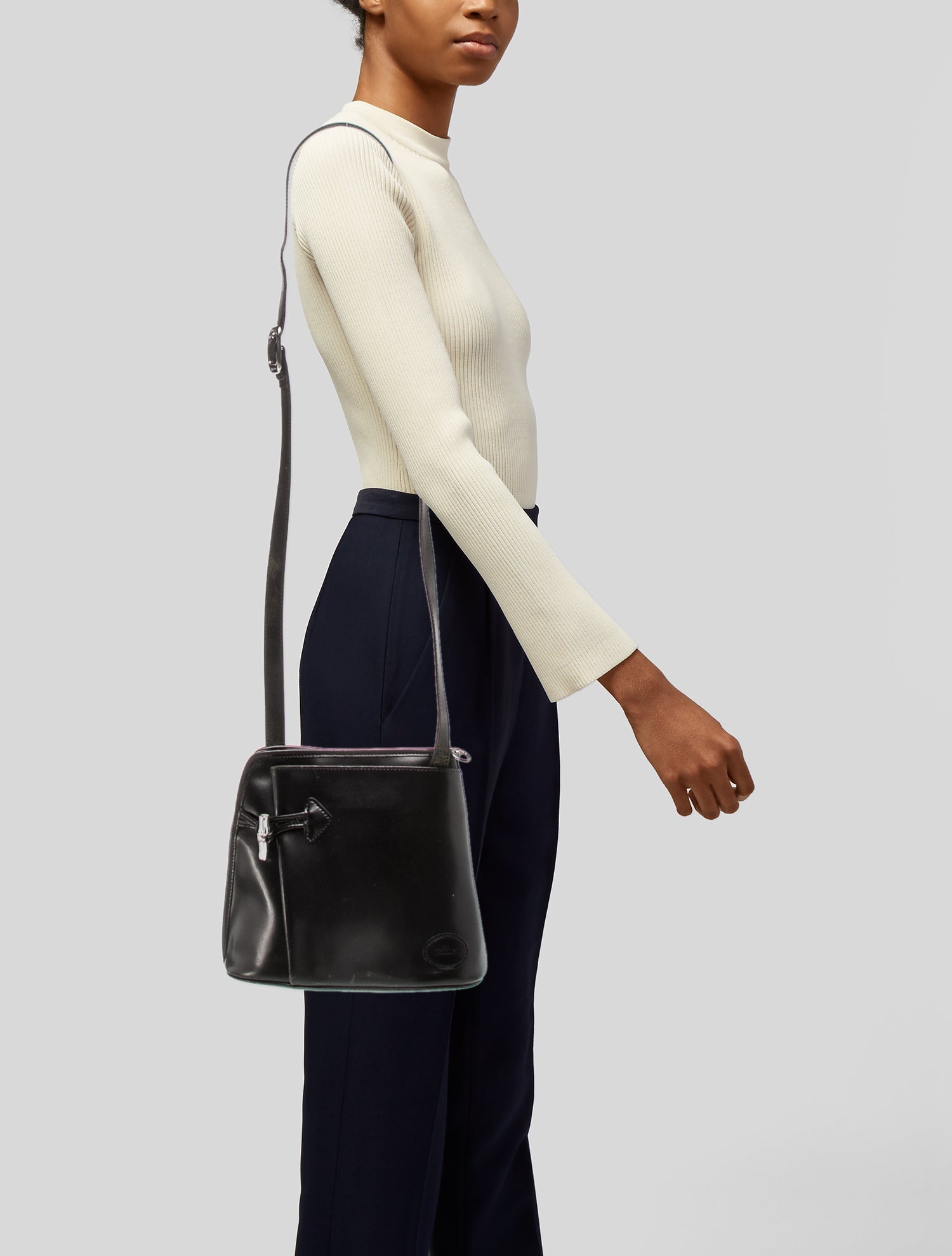 Longchamp Leather Crossbody Bag