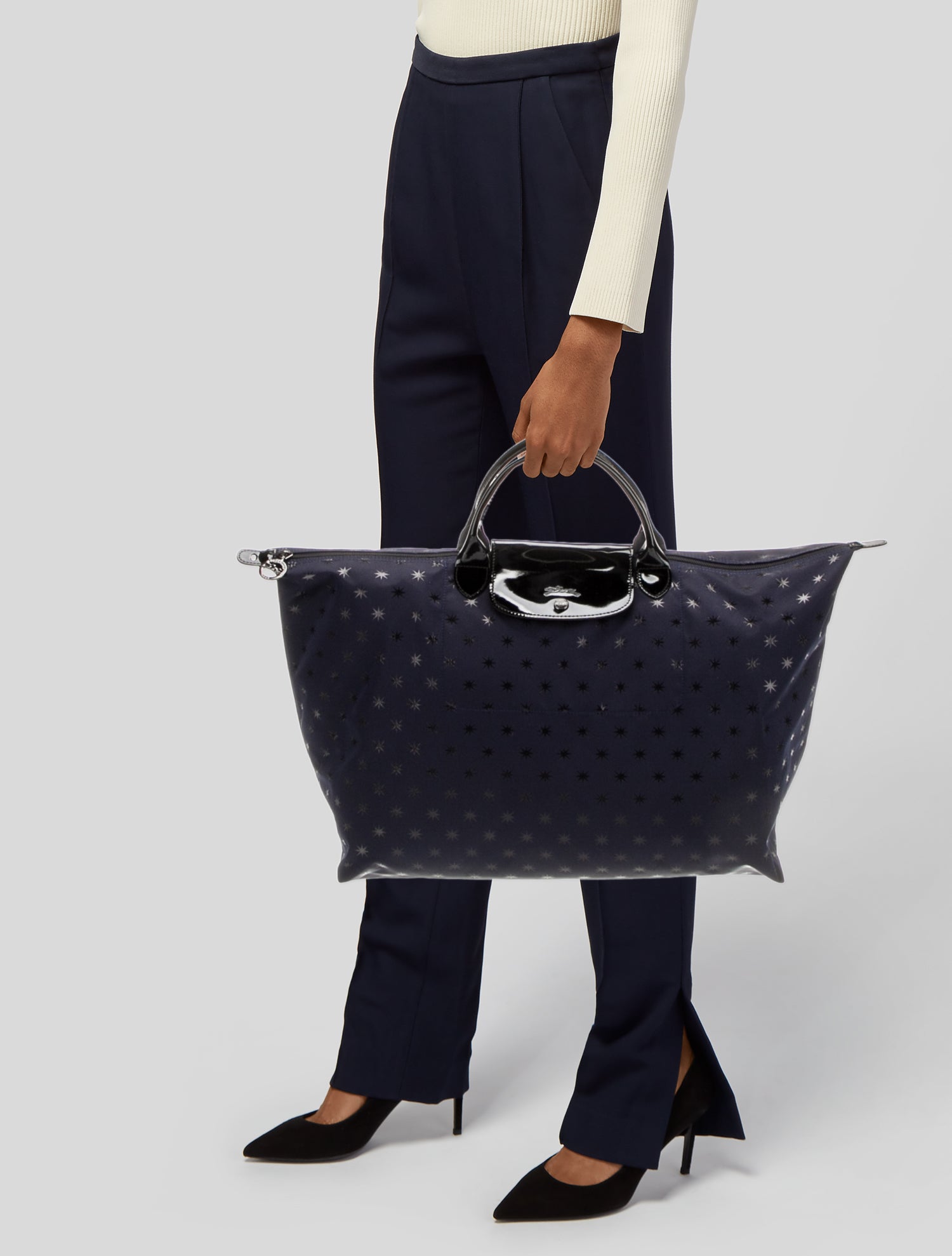 Longchamp Nylon Weekender Bag