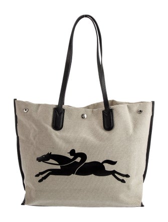 Longchamp Canvas Tote